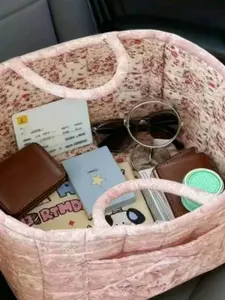 Car Interior Storage Basket, Clothing Book Work Supplies Home Organizer Bag, Space Saving Multi-Purpose Car Accessory, Travel