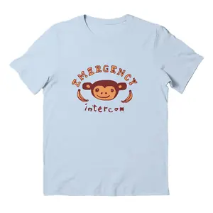 Emergency Intercom Monkey Heavy Cotton Unisex Crewneck Sweatshirt for Men - T-shirt, Menswear