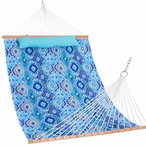 12 FT Large Double Reversible Quilted Hammock