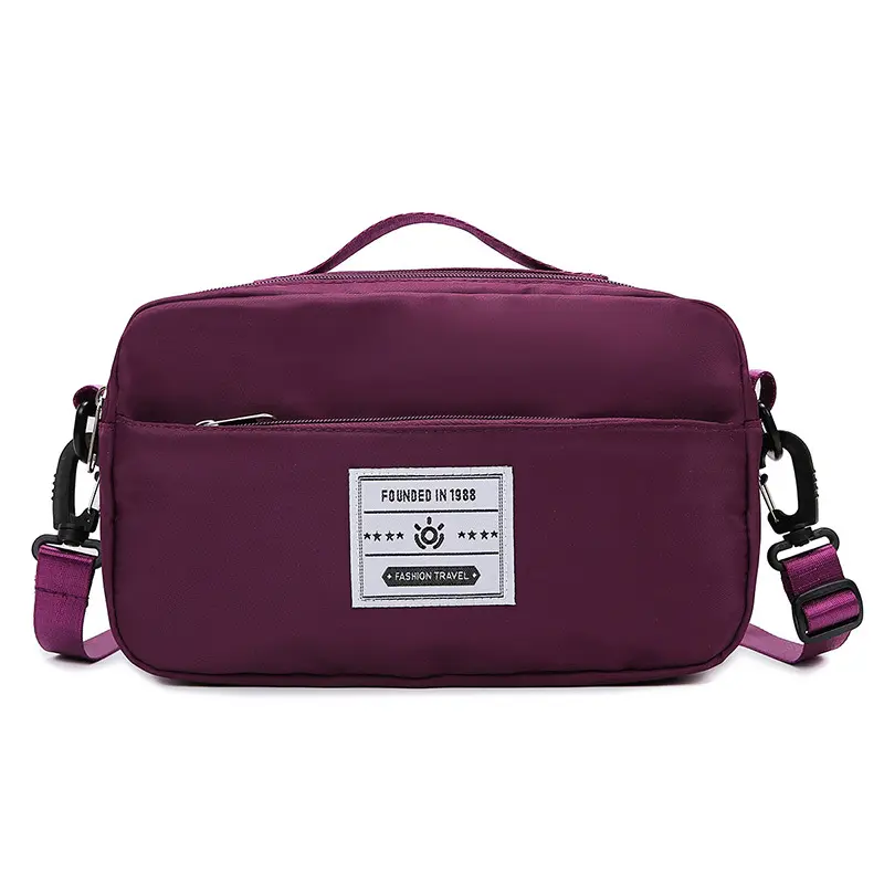 Purple red small bag