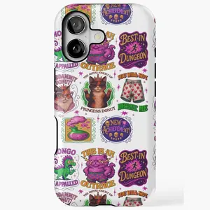 Dungeon Crawler Carl Phone Case – Sci-Fi Meme, Cozy Reading iPhone Case - For iPhone 17 16 Pro Max iPhone 15 Pro 14 Plus 13 Pro 12 11  for iPhone 17-11 Pro Max/Plus and Samsung Galaxy S23-25