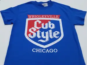 Chicago Shirt, Cub Style T-Shirt Wrigley Field Old Beer,  Game Day T-shirt, Cute Chicago Baseball Shirt, Gift for Chicago Baseball Fan