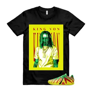 Ja 3 Green Black Red Dynamic Yellow Matching T Shirt, KING VON Graphic Shirt, 90s Hip Hop Tee, Gift For Women and Man, Unisex T-Shirt, Sneaker Head Gift