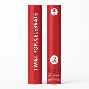 Red Powder Confetti Popper - 12 Inch