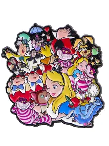 Cartoon Movie Enamel Brooch Pin, Fashion Accessory for Clothing Decoration, Perfect Gift for Her, Unique Stylish Personalized Jewelry, Durable Metal Pins, Pinbadges