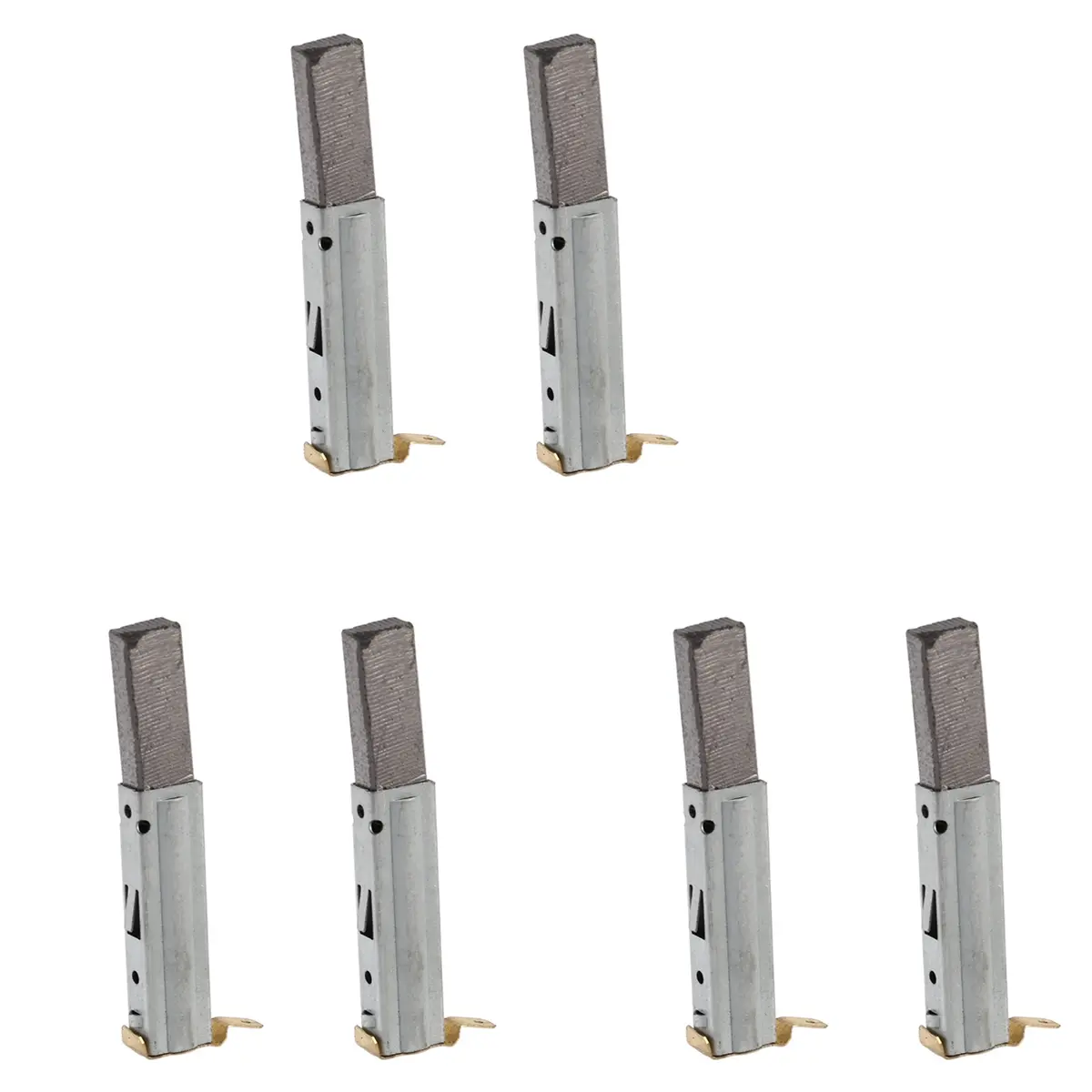 6 Pcs Universal Vacuum Cleaner Motor Carbon Brush for Baiyun Industrial Vacuum Cleaner Accessories BF501 BF502