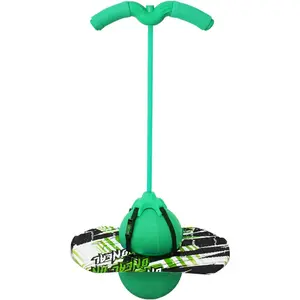 Ball with Handle, Stick Jumper for Kids Ages 6+ and Adults, Great Gifts for Boys Girls, with Pump and Strong Grip Deck