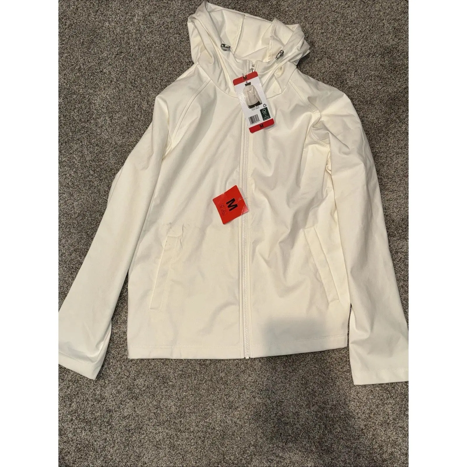 Women’s Medium - 32 Degrees Heat Jacket- Cream
