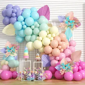 Astel Pastel Balloon Arch Kit | DIY Macaron Garland Decor for Birthdays, Weddings & Baby Showers - 5 Soft Colors, All Ages