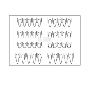 Nail Practice Mat