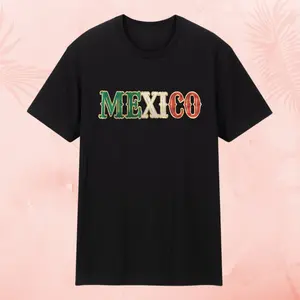 Tri-Colored Mexico Shirt