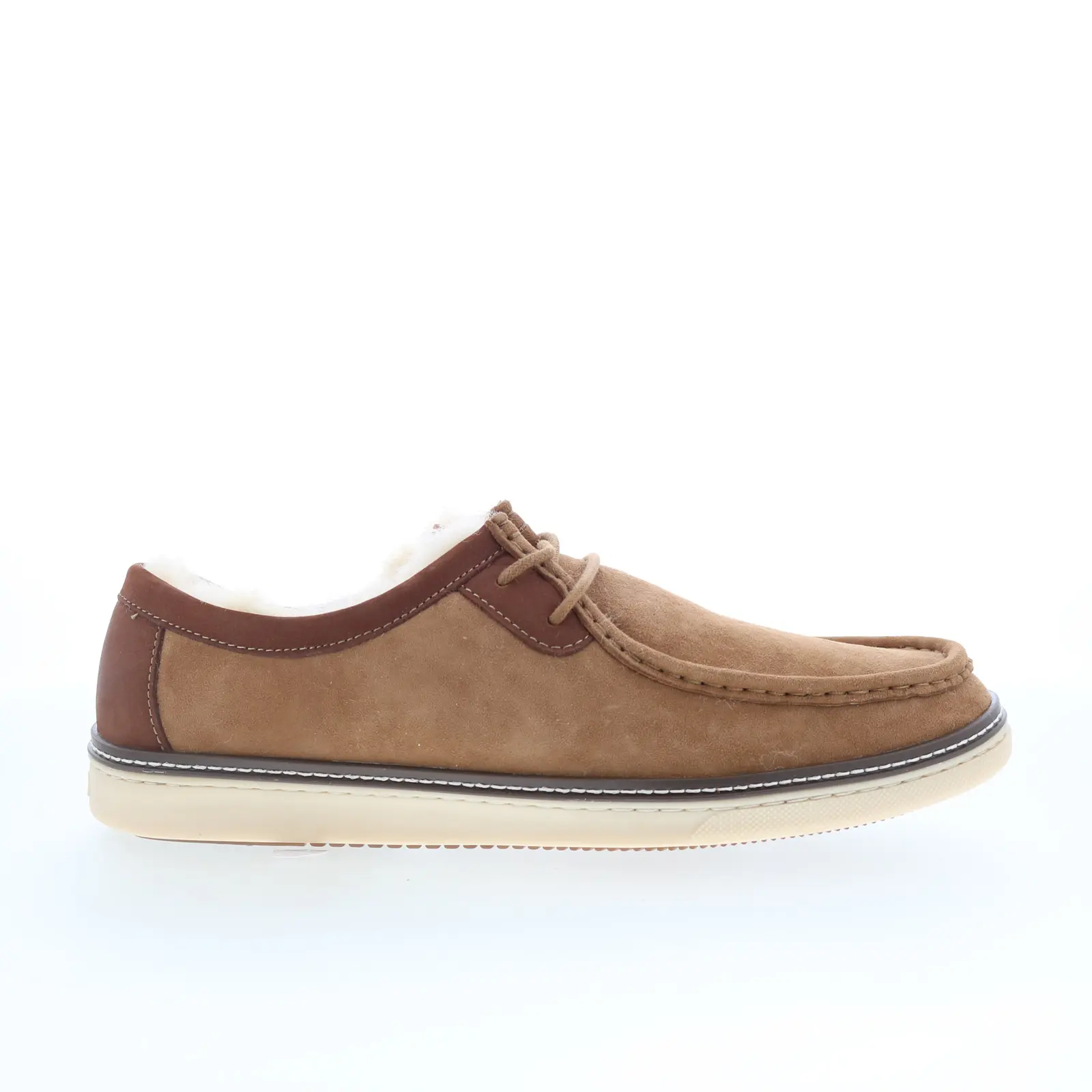 Johnston & Murphy 25-6672 Mens Brown Suede Oxfords & Lace Ups Casual Shoes