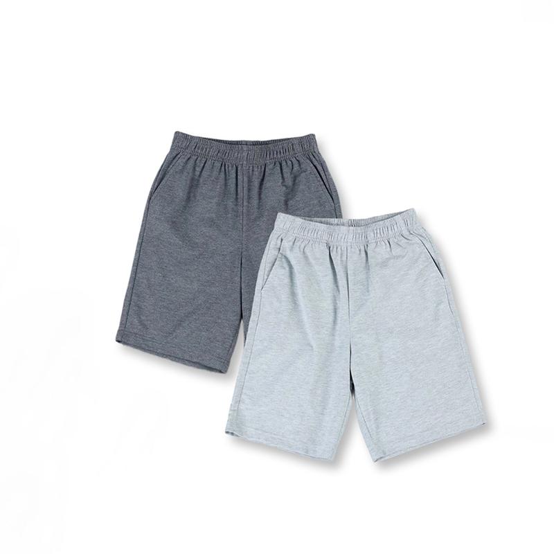 2pcs Boys jogger pants  for summer Teenage Stylish Versatile Trendy Street Casual Comfortable Breathable Sports Outdoor Pocket Work Shorts Straight Spring Summer Autumn,Size 8-16 Years