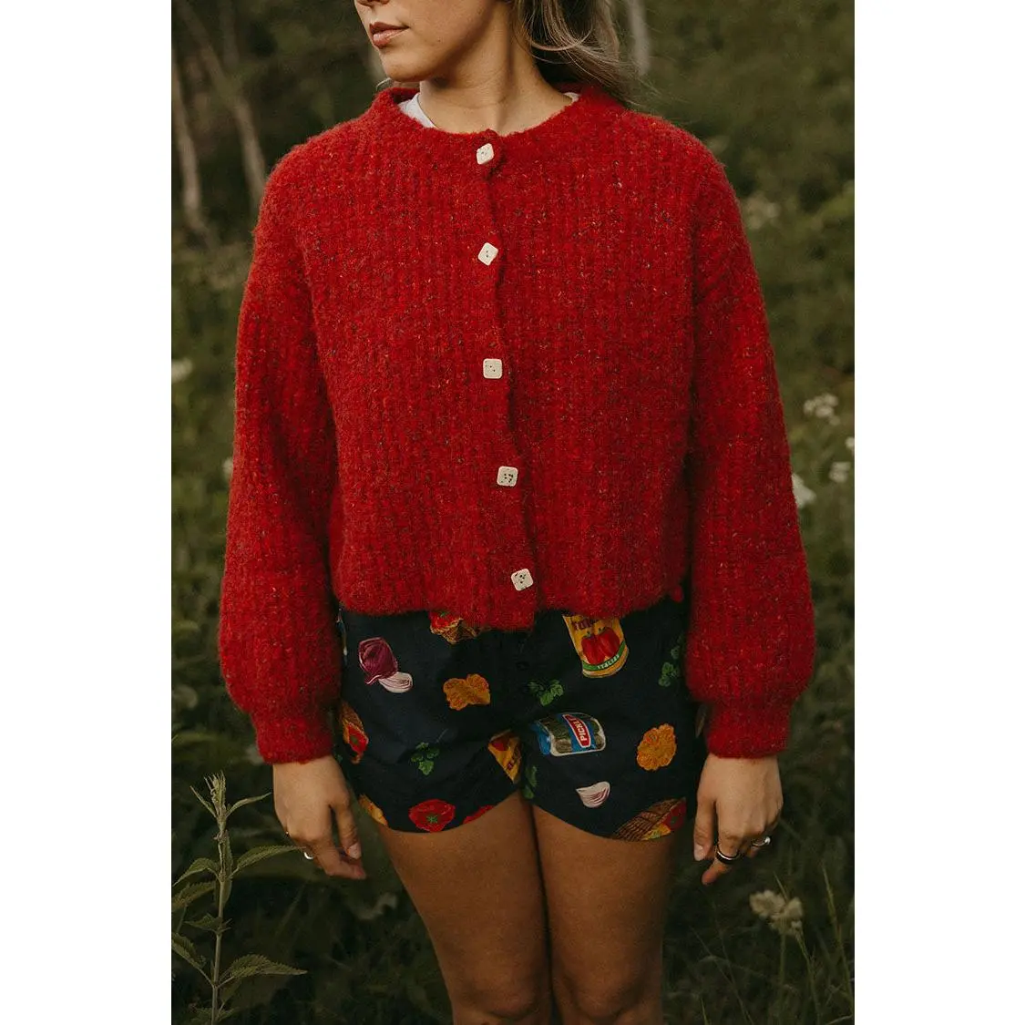 Crimson Crush Cardigan