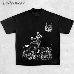 Vintage Michael Jordan Basketball T Shirt Classic Graphic Tee Gift For Him And Her