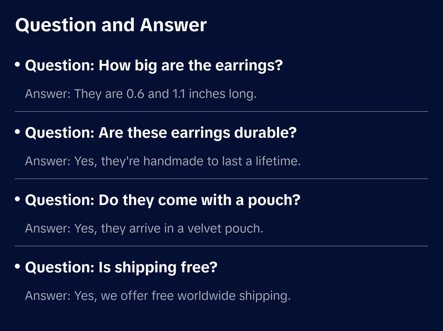 Oval Link Silver Earrings