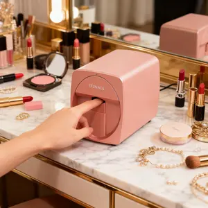 O'2Nails Nail Printer Nail Art Machine, Portable 3D Nail Painting Machine, 1000+ Designs, DIY Nail Printer Control Through Mobile App for Home Usage Nail Salon for Cute Girls Women Gift