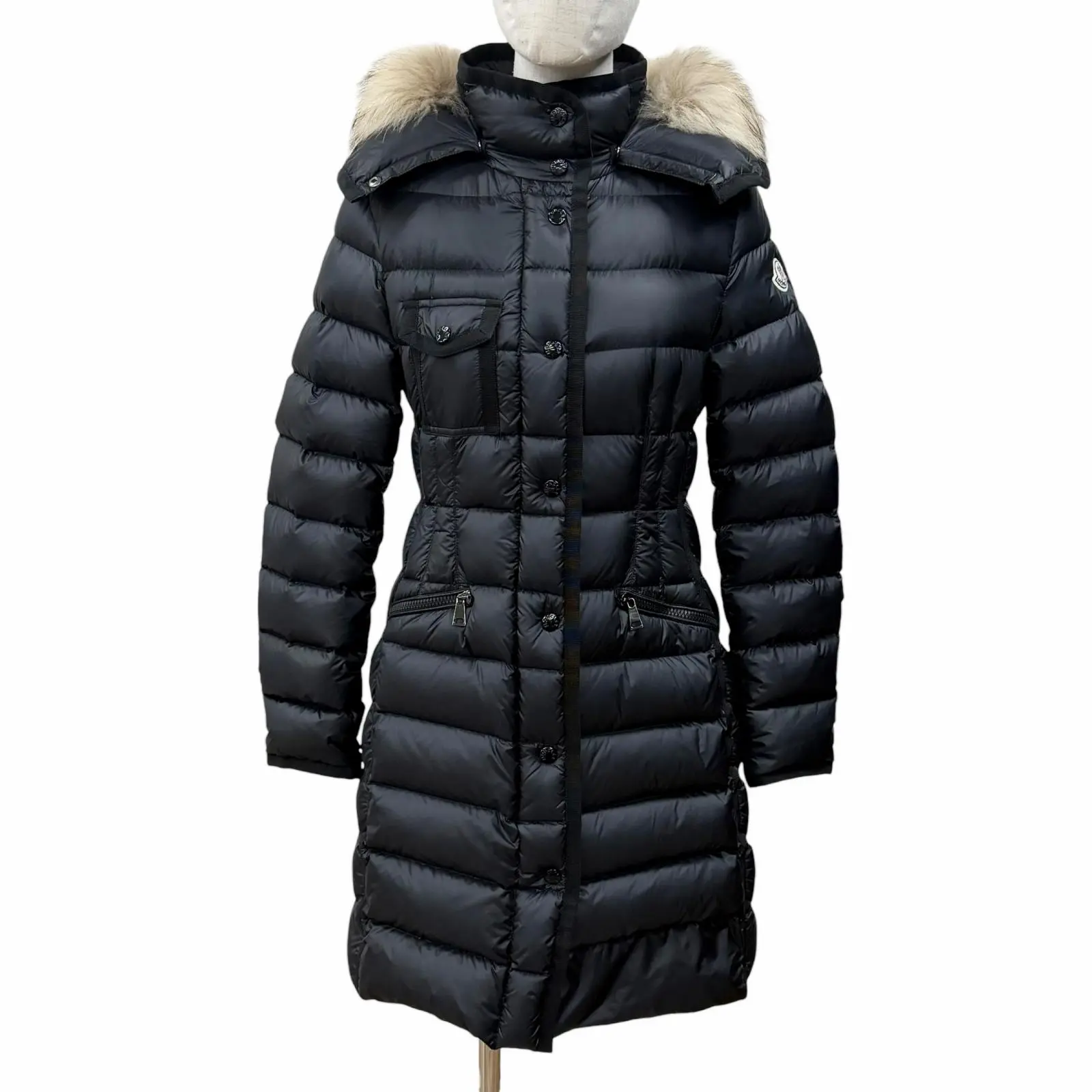 Pre-owned MONCLER Nylon Small Leather Goods HERMIFUR Down Coat