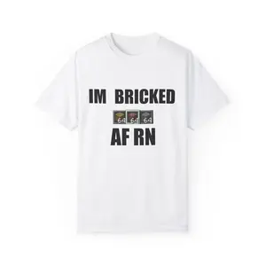 Im Bricked AF RN Funny Comedic Minecraft T-shirt For Teenagers And Young Adults Gamers Fashion