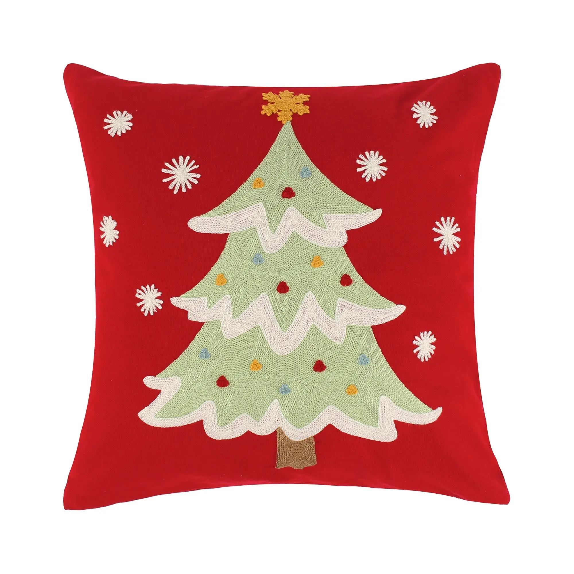 Merry & Bright Comet & Cupid Christmas Tree Pillow