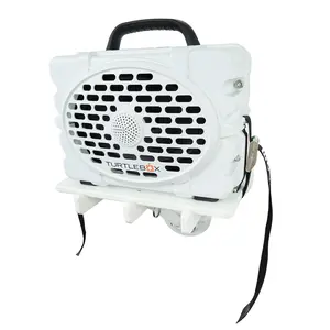 SeaSucker's Turtlebox Speaker Mount - Vacuum Mounted Platform with Integrated Straps for Secure Speaker Installation - Quick, Easy Install + Portable for Boating, Camping, Tailgate