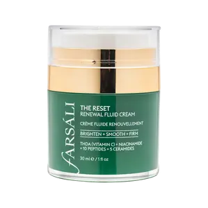The Reset Renewal Fluid Cream - Brighten & Smooth with THD Ascorbate Niacinamide Peptides & Ceramides