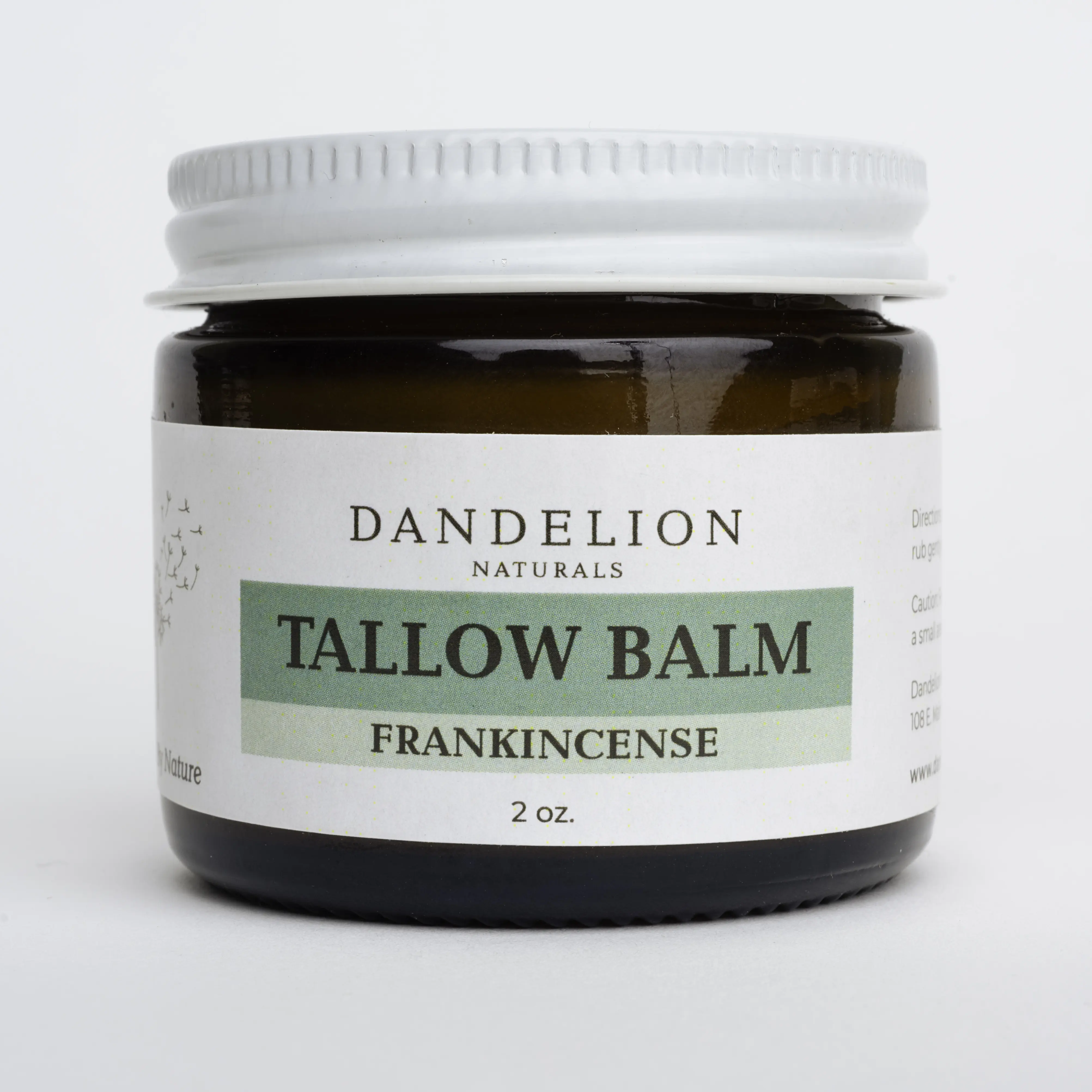 Frankincense Tallow Balm with Castor Oil