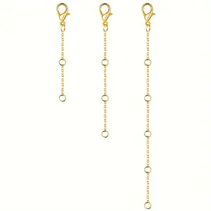 Necklace extension chain, bracelet ankle chain extension chain, jewelry-making use extension chain