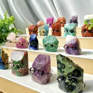 crystal item for glasses hedgehogs