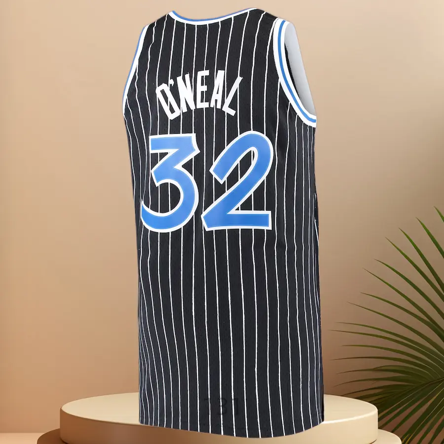 Shaquille O'Neal Men's Classic-Design Sleeveless stitched Retro Basketball Jerseys Black shirt