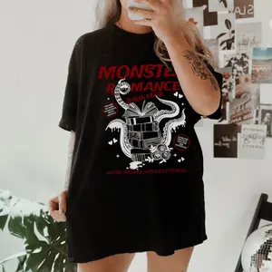 Monster Romance Book Trope Smut Reader Shirt Dark Romance Bookish Things Tentacles Werewolf Smut Reader Gift Romantasy Merch Monster Lover