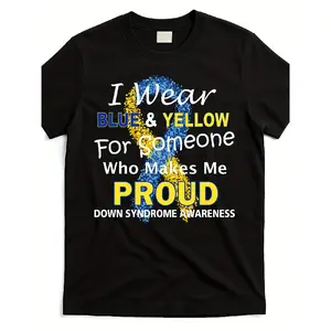 Syndrome Awareness T-Shirt for Men & Women - Syndrome Pride Graphic Tee, 220gsm Pure Cotton Retro Round Neck Casual Shirt, Syndromes Group Apparel