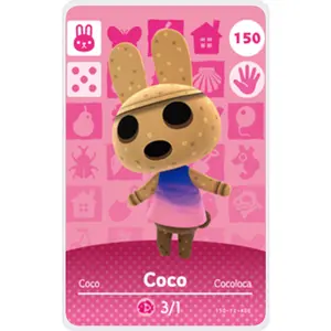 Coco - Villager NFC Card for Animal Crossing New Horizons Amiibo