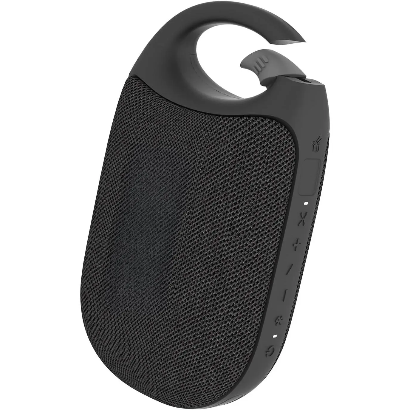 Clip N1 Portable Speaker with App, Beat Mode, Up to 24H Playtime, IP68, BT 5.3,  Sound, Stereo Pairing, Custom EQ, Black