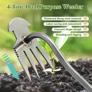 Weeding Shovel, Garden Weed Removal Tool - Effectively Loosens Soil, Improves Soil Structure, Ideal for Vegetable Planting, Outdoor Gardening Tool Accessory