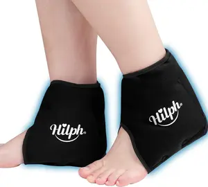 Reusable Ankle Ice Pack Wrap for Plantar Fasciitis, Sprains, and Injuries