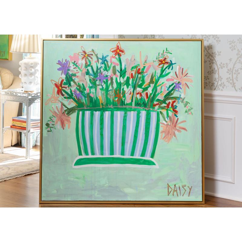 48x48 "New Things" | Original Abstract Painting by Megan Daisy Milner