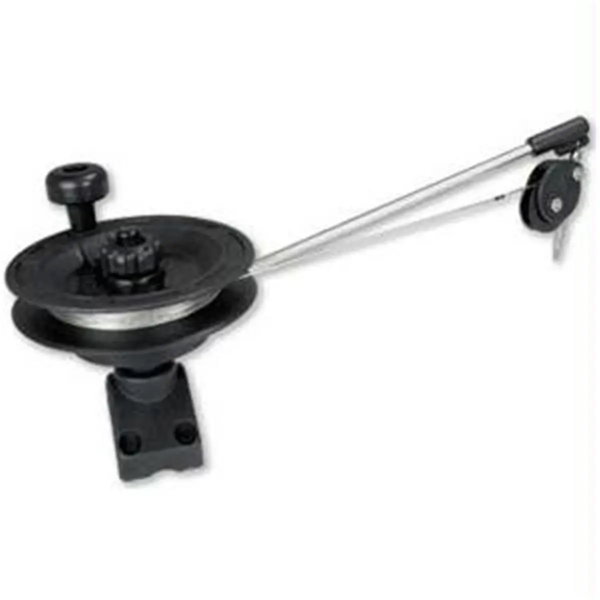 212 MAIN Scotty 1073DP Laketroller Bracket Mount Downrigger - 360-Degree Rotation, Rotates Freely, Easy Mounting to Deck, Transom or Gunnel Side, UPC: 062017010731, 1073Dp Upc: 062017010731, Mounts To Deck