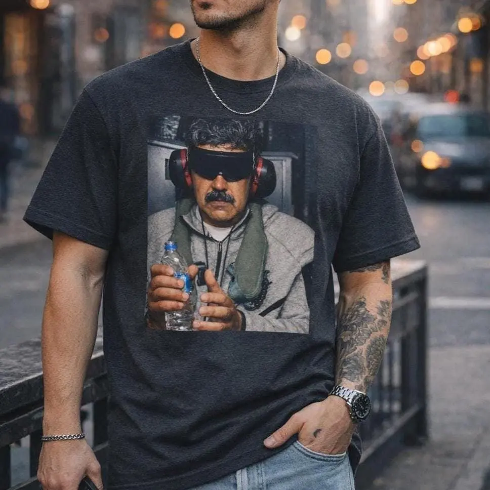 Maduro Prison Shirt/Sweatshirt, Political Streetwear Protest Tee, Freedom Statement Graphic Shirt, Viral Activism Clothing