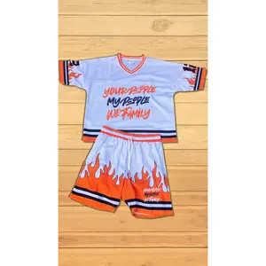 Fire Orange Jersey OR Set