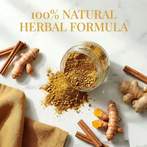 Anti-Inflammatory Tea Bags with Ginger, Turmeric & Cinnamon | Joint Comfort & Soothing Support | 120 Count Biodegradable, Caffeine-Free, Sugar-Free, Vegan & Gluten-Free Herbal Tea