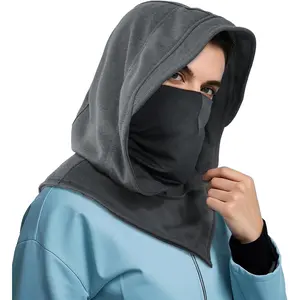 Daily Wear Breathable  &  Gaiter Winter Warmer| Halloween Punk Rogue Hooded Scarf |Wide Variety Costume Cowl