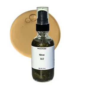 Connected Boutique Bronzing oil with Vanilla scent Glow Dry Perfume Body Oil Anti Aging Fast Absorbing Hydration Camellia Oil Vitamin E