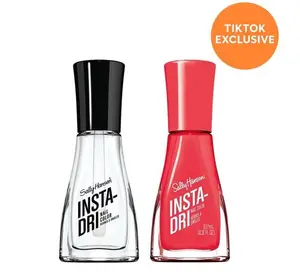 Sally Hansen Insta Dri Electric Feels + Top Coat Bundle