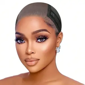 Women’s Wig Cap Transparent Lace with Grip Band for Secure Fit and Comfortable Daily Use