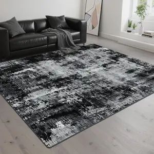Luxury Vintage Patterned Velvet Carpet, Soft Comfortable Home Decor Rug, Living Room Sofa Mat, Bedroom Bedside Rug, Abstract Rugs, Multi-Scene Use,merry Christmas、let it snow