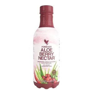 Forever Living - Aloe Berry Nectar, 90.7% Pure Aloe Vera Gel with Cranberries and Apples, No Added Preservatives, 1L (Pack of 1)