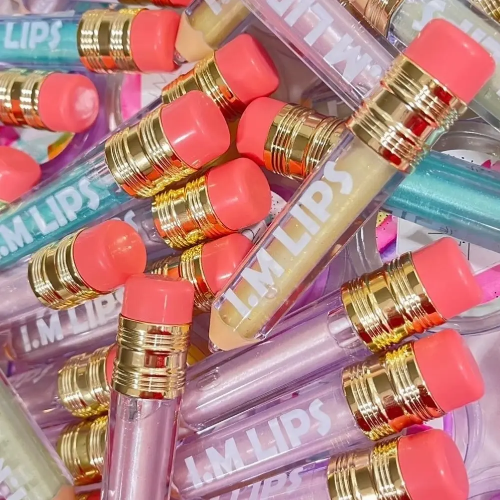 Lip Gloss Lipstick Makeup Glossy Coconut Oil Shimmer