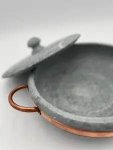 Soapstone Pot with Lid