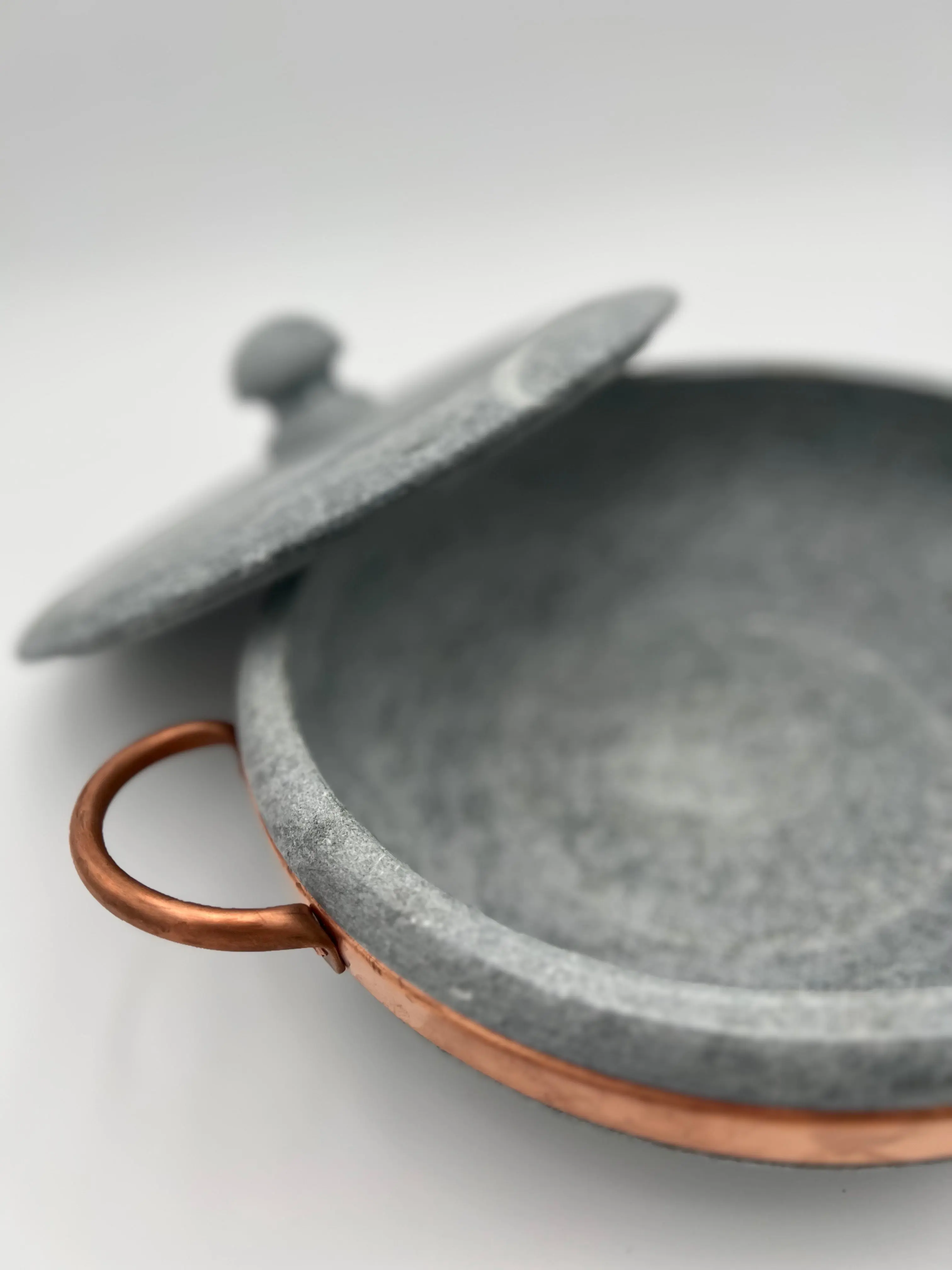 Soapstone Pot with Lid